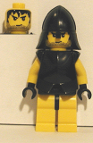 LEGO cas310 Knights Kingdom II - Rogue Knight 3 (Yellow Legs, Black Breastplate, Black Neck-Protector)